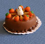 Dollhouse Miniature Cake, Ghost